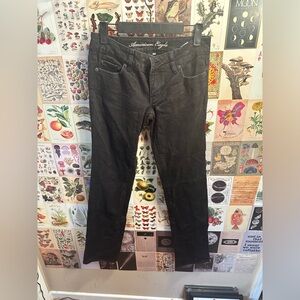 Size 2 reg American eagle black jeans. Great condition barely worn.